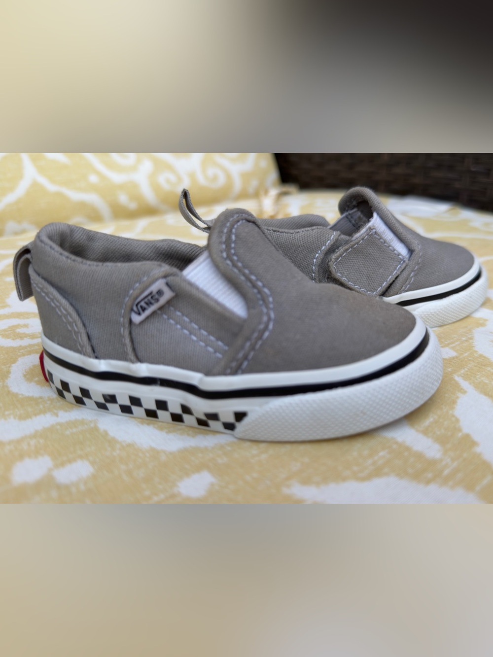 Vans Kids' Asher V Slip-on Shoe